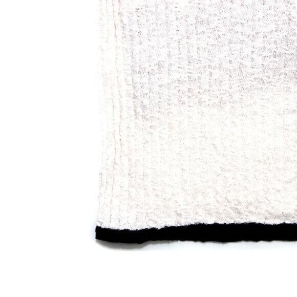 Authentic CHANEL CC White Cotton Midi Dress Vintage Cruise Collection - Picture 6 of 10